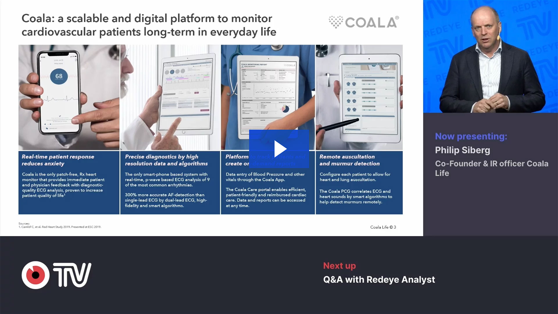 Coala Life presents at the Redeye Artificial Intelligence Seminar 2022