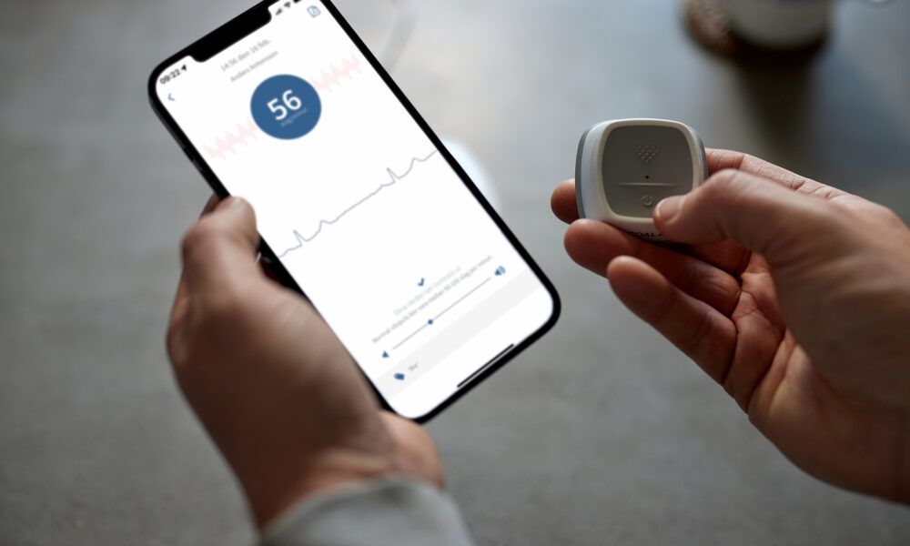 Coala Heart monitor with Coala App